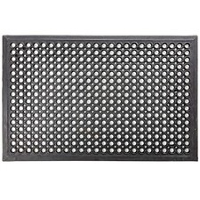 Ringgummimatte Gummimatte Wabenmatte Gummi Fußmatte mit Rand 60x90cm - 90x150cm