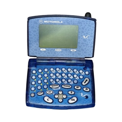 Vintage motorola v100 blau - motorola,