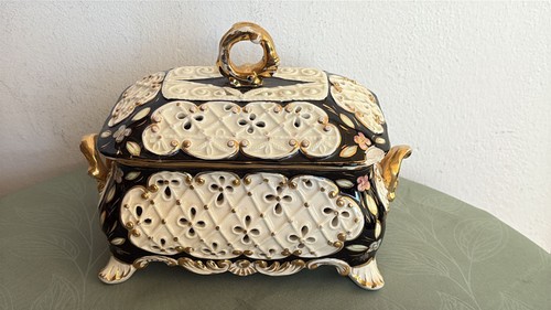 Vintage porzellan cofanetto - vintage,