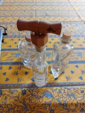 Flaschen Deko Mini Weinflasche mit kleinem Korkenzieher - sauber und leer