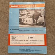 Mini Comtesse Verkaufsinfo