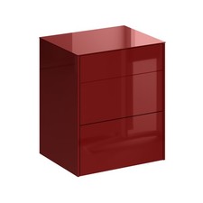 Kommode - bordeauxrot