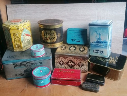 Blechdose dose werbung reklame - blechdose,