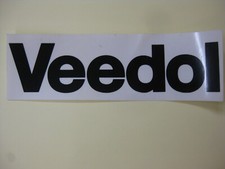 Original Aufkleber tranparent Veedol ÖL Youngtimer Rallye DTM DTC  RARITÄT  79