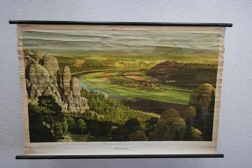 Alte große lehrtafel - große,