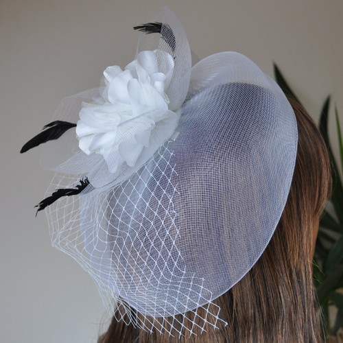 Fascinator haarclip netz - fascinator,