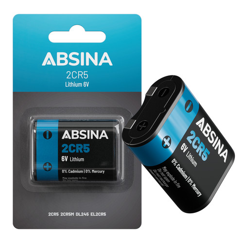 Absina 2cr5 batterien - 2cr5, 6v