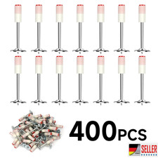 400 Stk Nägel für Nagelpistolen Manuelle Druckluft Nagelpistole 7,3mm Stahlnägel