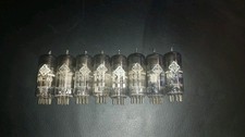 8 x EABC80 Telefunken Raute Röhren Röhrenradio Tube Radio 