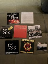 Die Toten Hosen Promo CD 7 Stück Promo Giveaway Pillen Promo Sheet