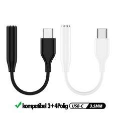USB C zu 3,5mm AUX Kopfhörer