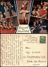 Düsseldorf Karneval Fastnacht Personen Narren Funkenmariechen 1960