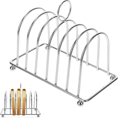 Toastständer mit kugelfüßen - toastständer,