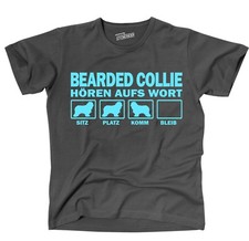 T-Shirt BEARDED COLLIE HÖRT