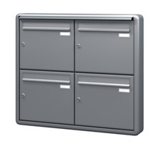Briefkastenanlage Aufputz 4