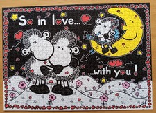 Puzzle 1000 Teile Ravensburger 15385 Sheepworld So in Love with You