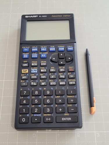 Sharp 9650 grafikrechner - el-9650,