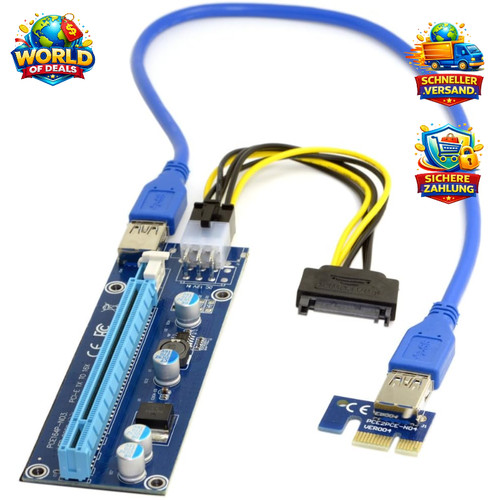 Pci 16x riser adapter - pci-e,