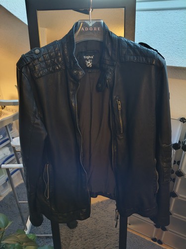 Herren lederjacke tigha gr - lederjacke, "tigha"
