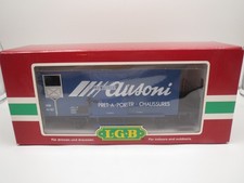 UMBAU L.G.B / Märklin 46280 "blauer MOB gedeckter Güterwagen" (Spur G) VP!