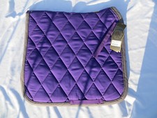 BR Dressurschabracke Schabracke DL purple lila grau NEU