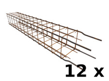 12x Verstärkter Mattenkorb