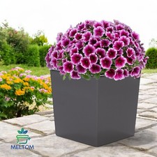 Pflanztopf Eckig Hochglanz