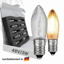10x E10 48V/3W Ersatz für