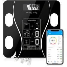 Personenwaage Körperwaage digital Display Bluetooth mit APP  180Kg