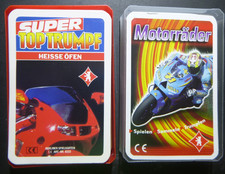 2x Motorrad Quartett * Heisse