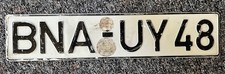 Kennzeichen Nummernschild BNA