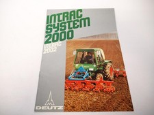 Original Prospekt Deutz Intrac