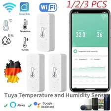 WiFi Thermometer Hygrometer Innen Smart Wlan APP Kontrolle Temperatursensor HOT