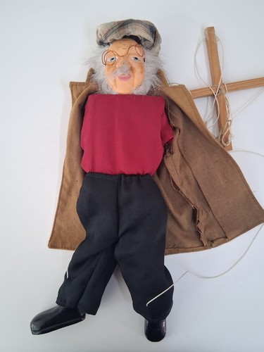 Marionette fadenpuppe opa - marionette,