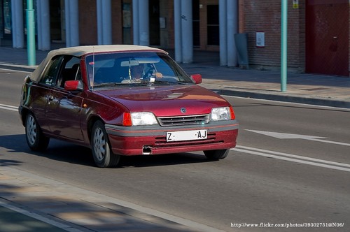 Opel kadett cabrio - e, softtop