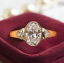 Diamant-Verlobungsring 3,40 kt