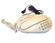 ALBRECHT Bonjour Vintage Telefon Festnetztelefon Kabel Tastentelefon 80er Jahre