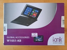 i-onik Steck-Tastatur für W1051 o. andere 10-Zoll-Tablets USB 2.0 Anschl. QWERTY