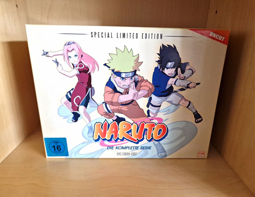Naruto komplette serie - naruto, dvd-box