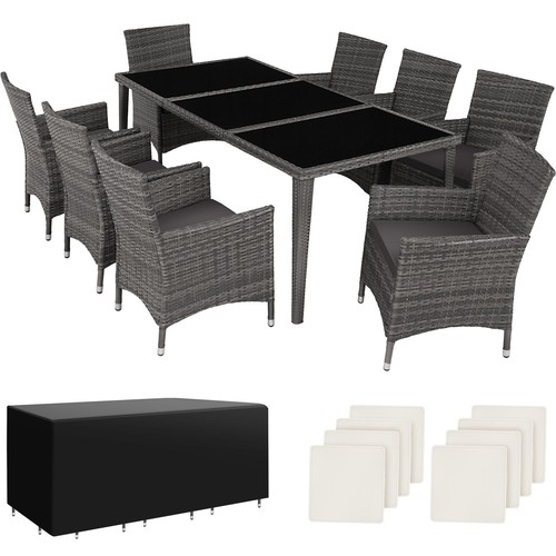 Polyrattan sitzgruppe - polyrattan,