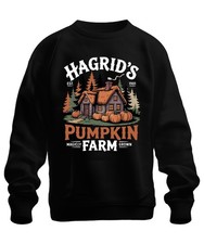 Hagrids Pumpkin Farm Magisch Herbst Halloween Kürbisse Hütte Retro Unisex Sweats