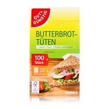 Gut & Günstig Butterbrottüten Butterbrotpapier 100stk. (1er Pack)