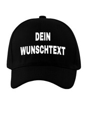 Unisex Cap Bedrucken Personalisiert Wunschtext Kappe Basecap Geschenk Sport Fun