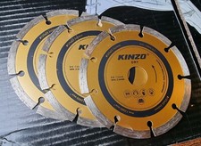 3 x Kinzo Diamanttrennscheiben
