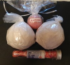 4x Badebomben und Bad Konfetti
