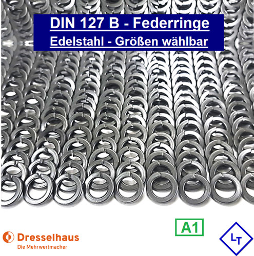 Din 127 federring edelstahl - din,