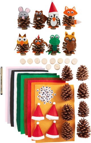 Vbs bastelset pinienzapfen - vbs,