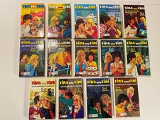 TINA UND TINI komplett Band 1 - 14 alte Ausgabe Enid Blyton Schneider-Buch