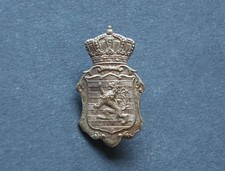 Original Luxenburg Polizei Mützenabzeichen Chefinspektor um 1920