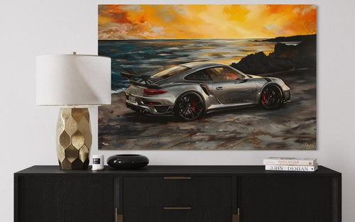 Auto leinwand bild - bild, motivation